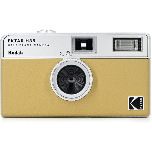 現貨 KODAK EKTAR 檸檬黃 H35 【附電池】柯達 半格相機 底片相機 傳統相機 可換底片 半幅相機