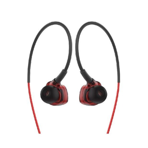 TYPEC掛耳式運動型耳機麥克風-紅色/黑色-細節圖2