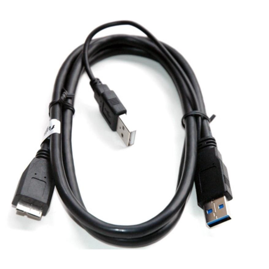 USB3.0 Y CABLE A公對MICRO 3.0 B公-外接硬碟線-細節圖2