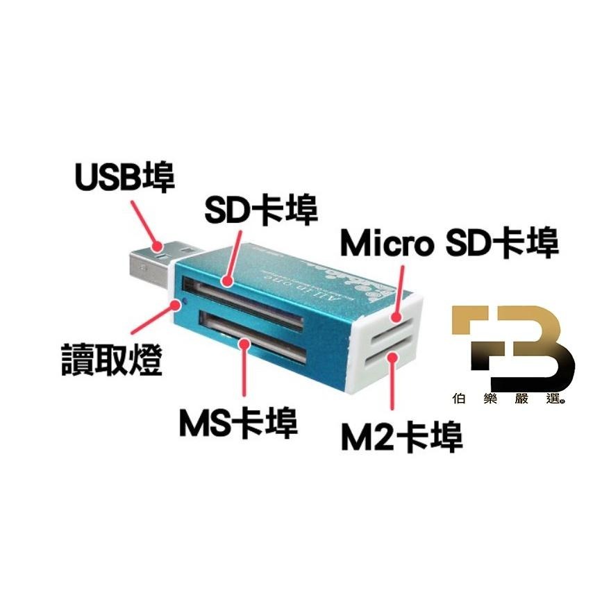 彩漾鋁合金讀卡機-黑灰色-細節圖4