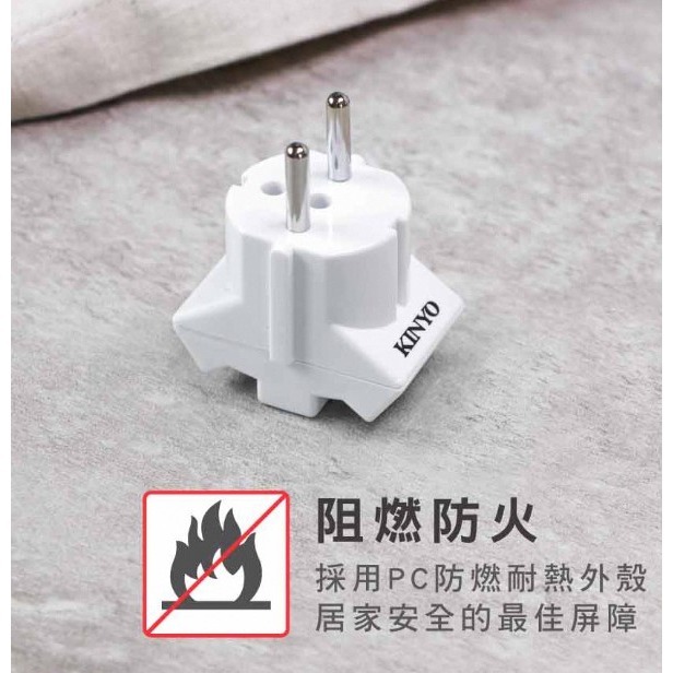 旅行萬用3面轉接頭,出國旅遊萬用頭,適合國家日本韓國泰國德國-細節圖3