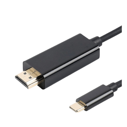 TYPEC公轉HDMI公影音傳輸線1.8米,支援4K/2K,購買前請先確認設備是否有支援
