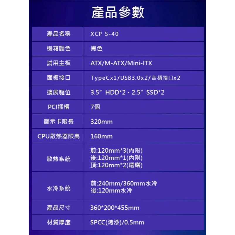 S40電腦電競機殼-細節圖8