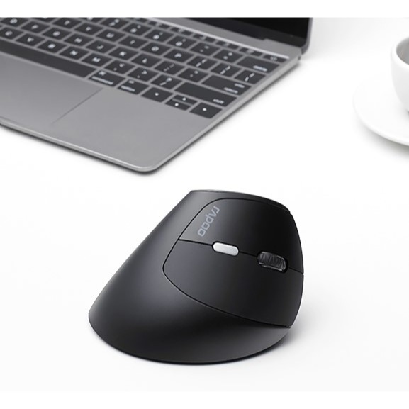 雷柏EV250人體工學無線靜音垂直滑鼠-細節圖11