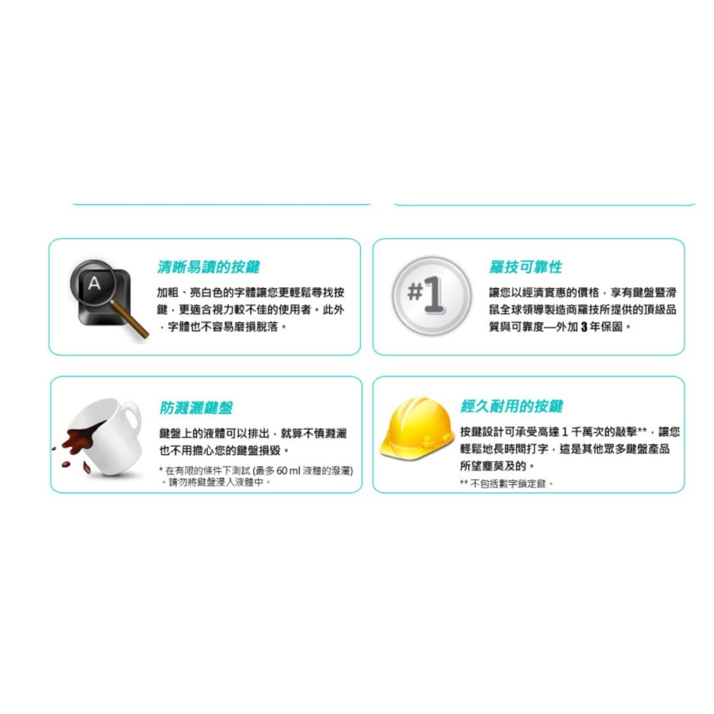 羅技MK120有線鍵鼠組-細節圖5