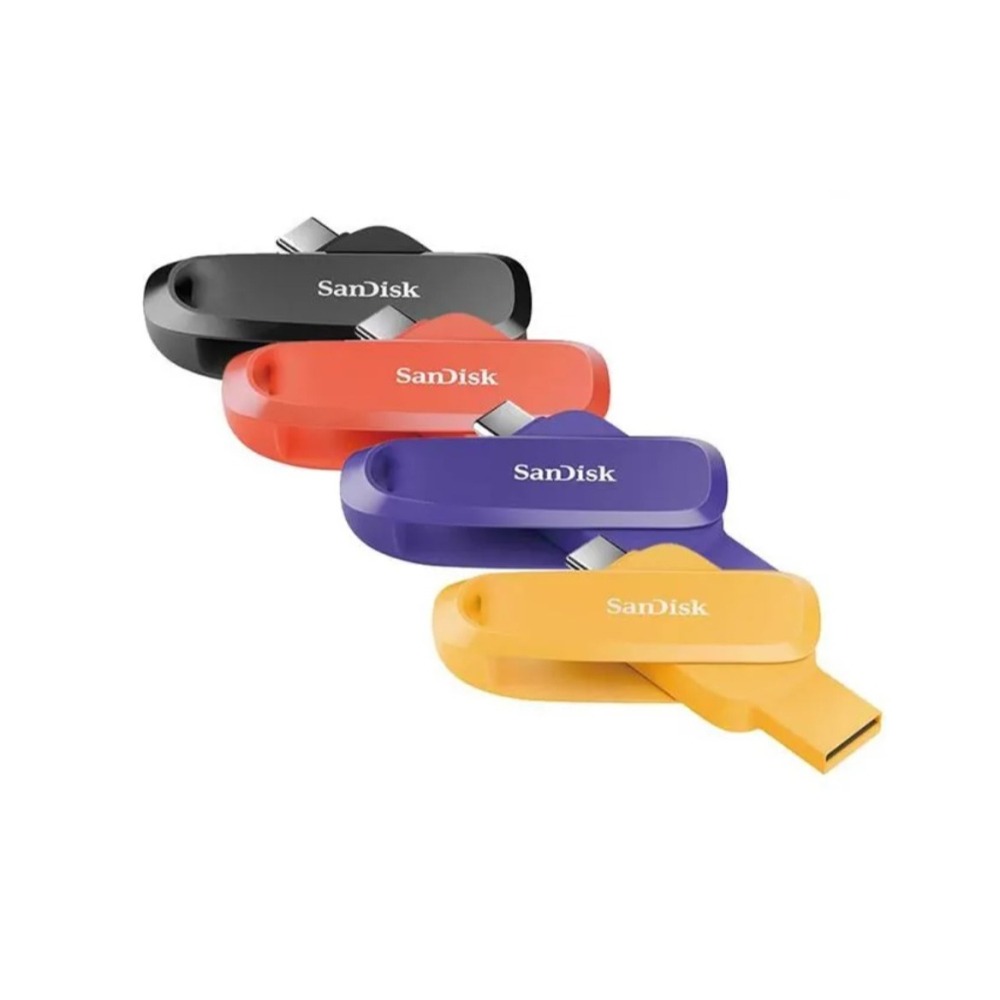 SanDisk 128GB TYPE C/A SDDDC6 USB雙頭隨身碟-手機OTG,顏色隨機-細節圖2