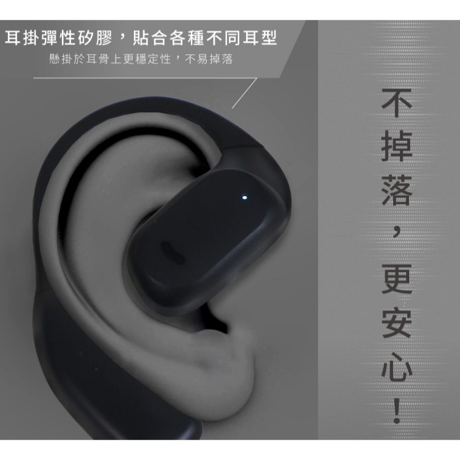 開放式耳掛藍芽耳機-細節圖4