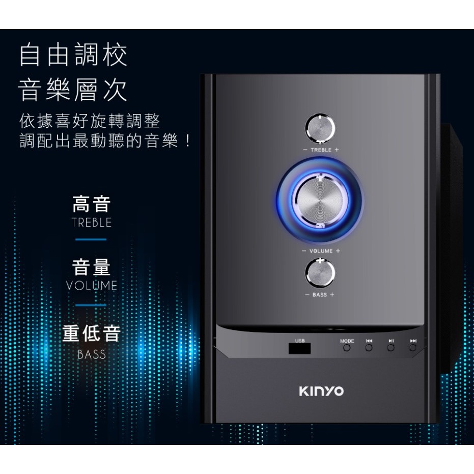 2.1藍牙多媒體音箱,電腦喇叭-細節圖5