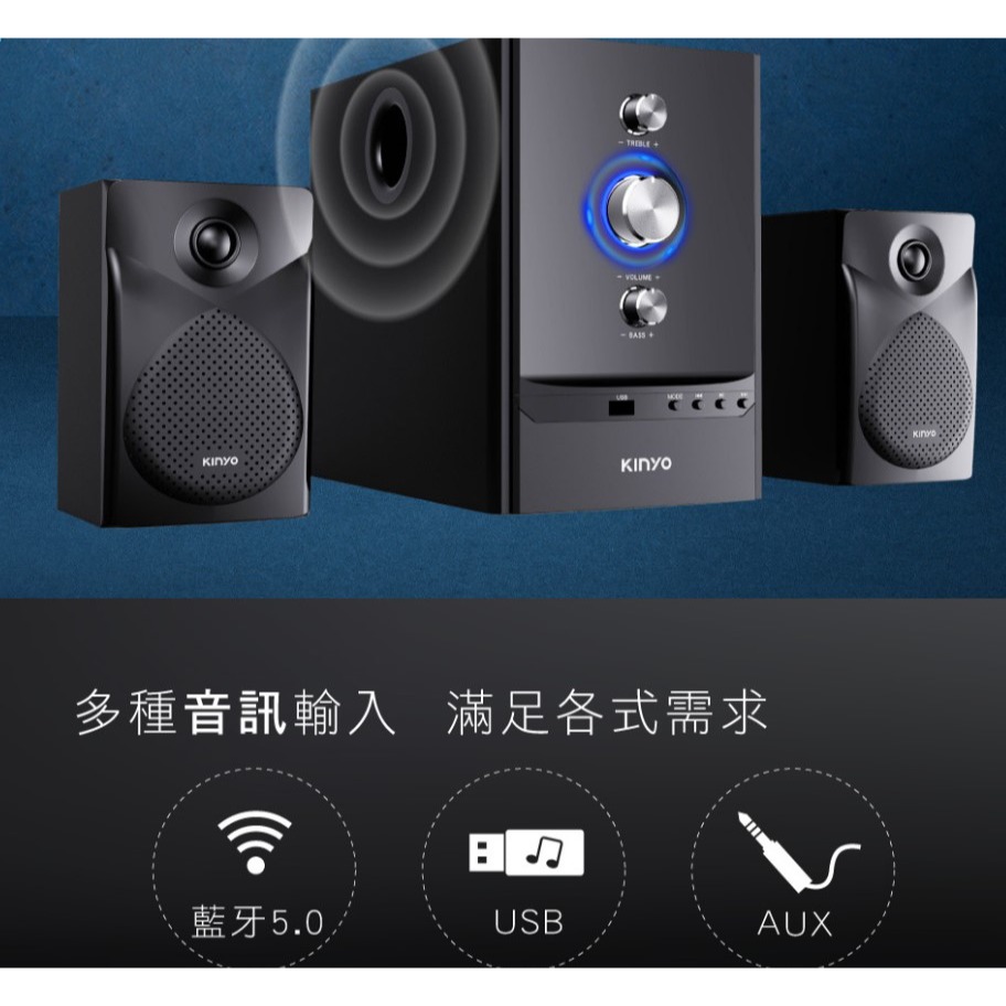 2.1藍牙多媒體音箱電腦喇叭隨身碟-細節圖7