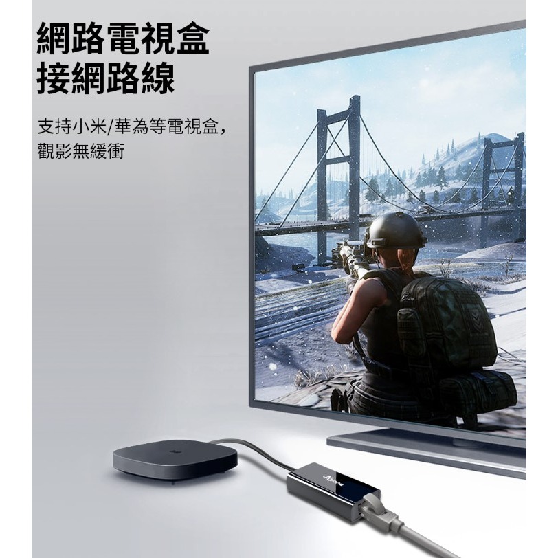 USB2轉RJ45外接有線網路卡+TYPEC轉接頭-細節圖6
