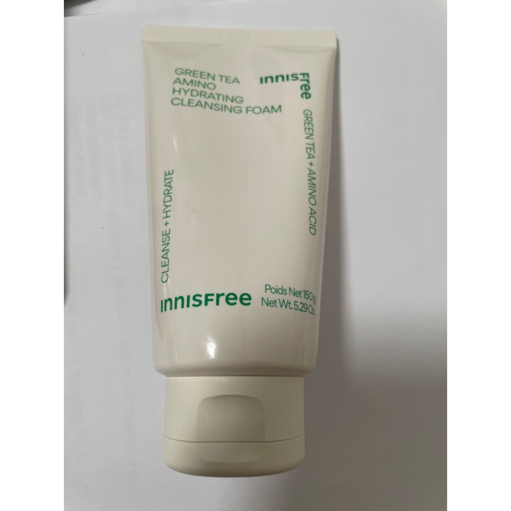 innisfree 綠茶保濕胺基酸潔面乳 2026/05/14-細節圖2