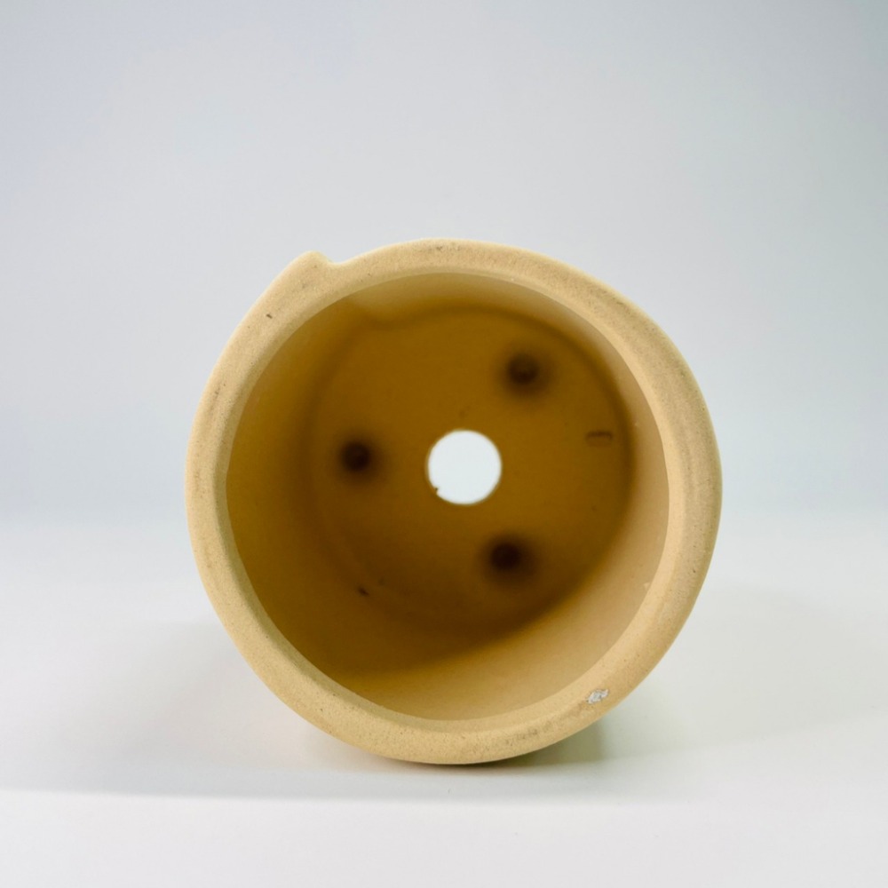 花盆王 知雨若泥 多肉植物盆栽批發•素坯花盆•DIY可手繪創作彩繪盆•美術材料•園藝透氣盆•台灣現貨•膚色小卷素燒盆-細節圖7