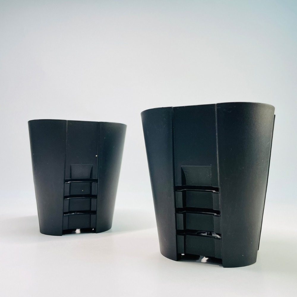 花盆王 知雨若泥 台灣製黑色方口多孔控根盆萬象盆批發•多肉山烏龜塊根樹花苗室內觀葉植物栽培盆器盆栽現貨-細節圖4