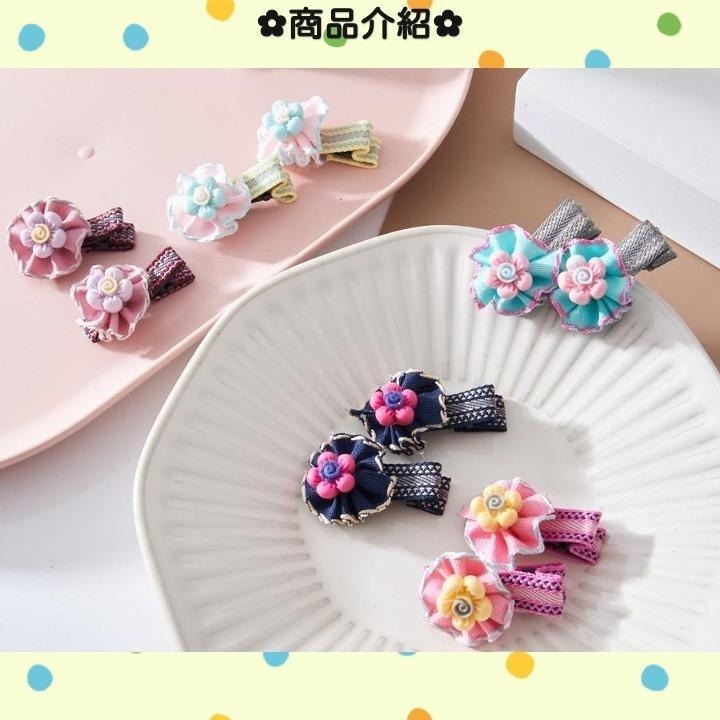 現貨📿 繽彩小花髮夾 可愛 花 髮夾 兒童髮夾 可愛髮夾 小髮夾 兒童 CK2205111 【貓貨生活】-細節圖3