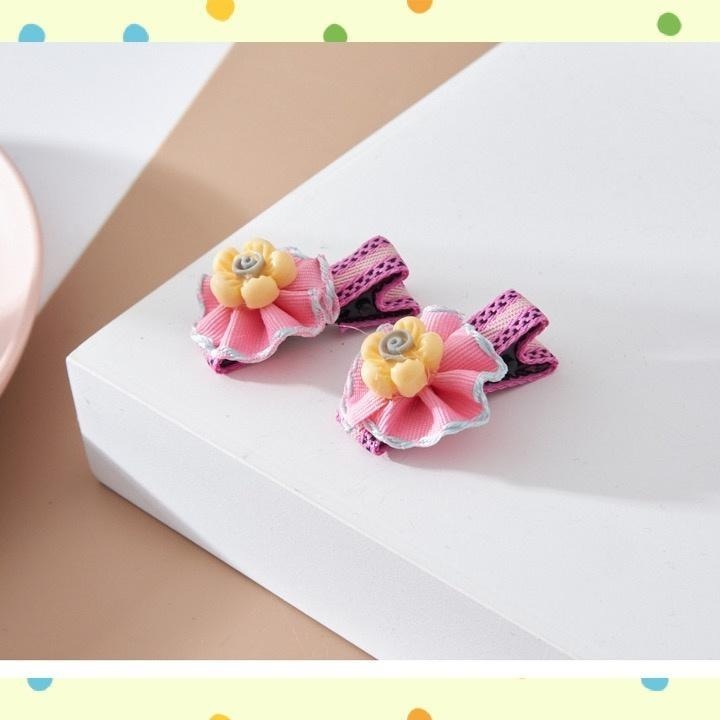 現貨📿 繽彩小花髮夾 可愛 花 髮夾 兒童髮夾 可愛髮夾 小髮夾 兒童 CK2205111 【貓貨生活】-細節圖7