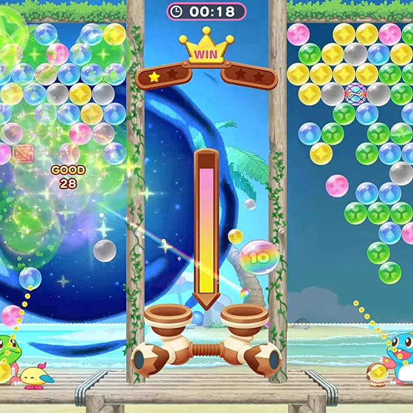 【艾達電玩】全新現貨 NS Switch 益智泡泡龍：一起泡泡戰！ 歐版 中文版-細節圖3