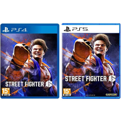 【艾達電玩】全新現貨 PS4 &amp; PS5 快打旋風6 STREET FIGHTER VI 歐版 中文版