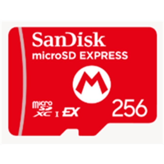【艾達電玩】任天堂 NS2 Sandisk microSD Express 256G 特規記憶卡(台灣公司貨)-細節圖2