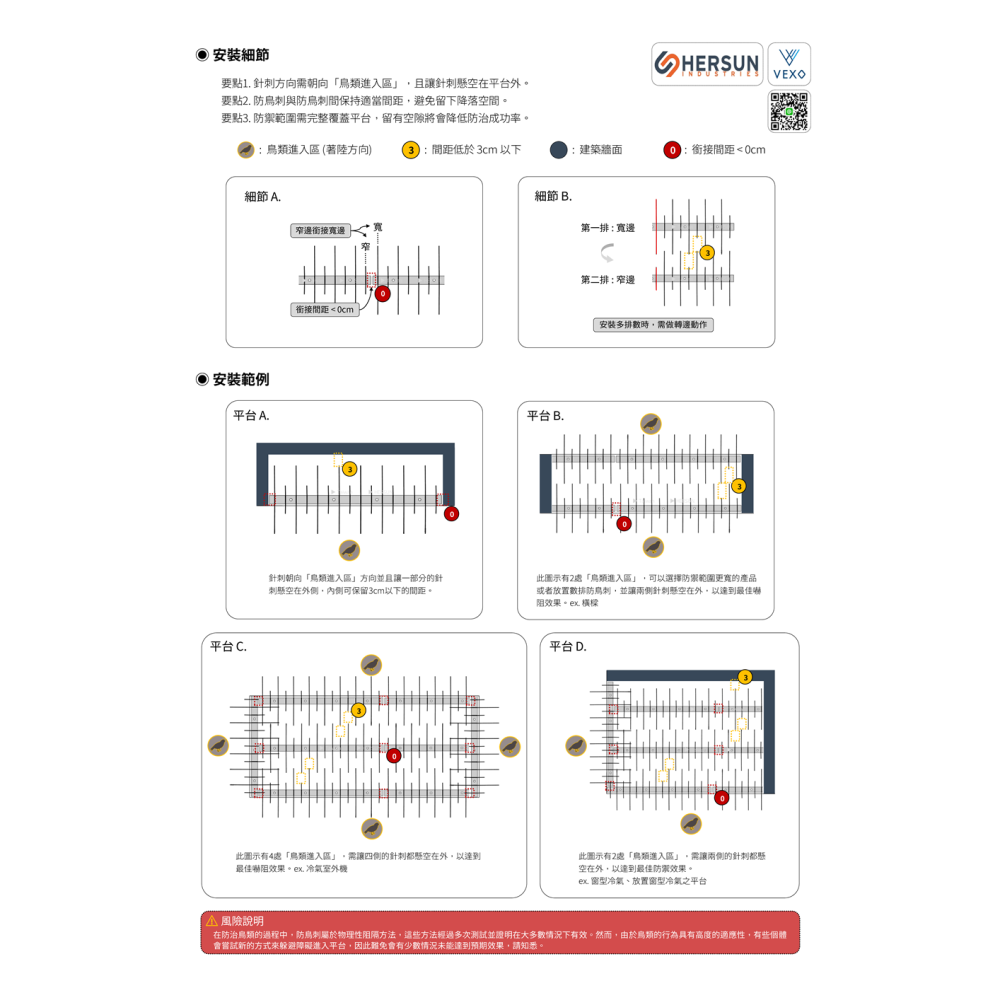 全不銹鋼防鳥刺 ▸現貨 (Made in Taiwan)-細節圖3