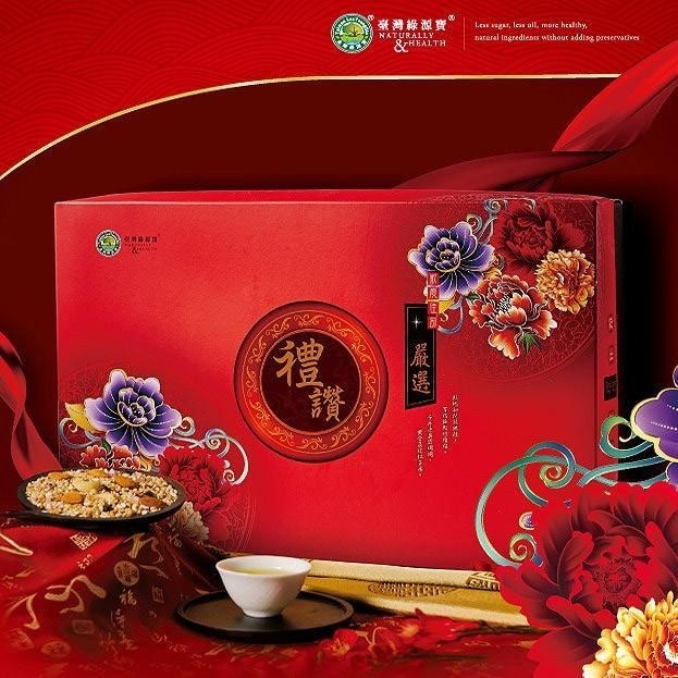 ※樂活良品※ 台灣綠源寶嚴選禮讚年節養生禮盒C-6(大燕麥片杏仁粉禮盒組)/即食大燕麥片+初胚帶皮杏仁粉-細節圖2