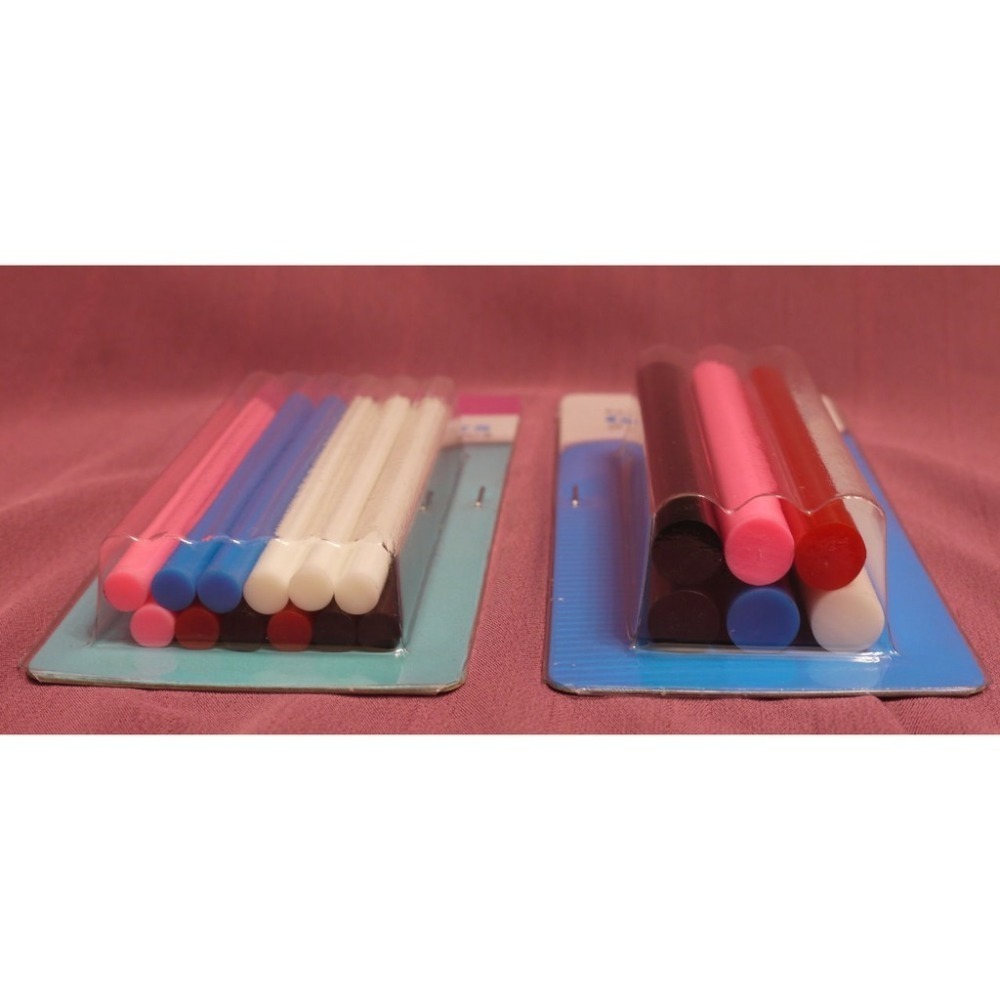 彩色熱熔膠 彩色膠條 黑色熱溶膠條 彩色熱熔膠條 熱熔膠槍用膠條 大膠條細膠條 手工藝 文創 DIY 黑膠條 懶天府-細節圖3