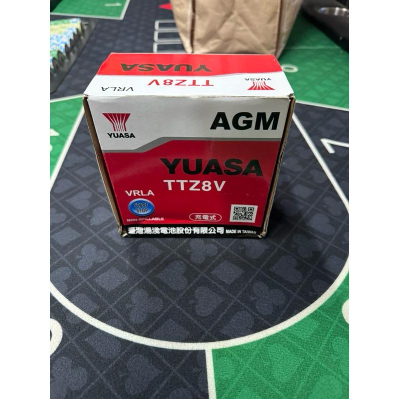 （限時免運）YUASA湯淺電池 TTZ8V 機車電池 7A 7B 9號 電池-細節圖2