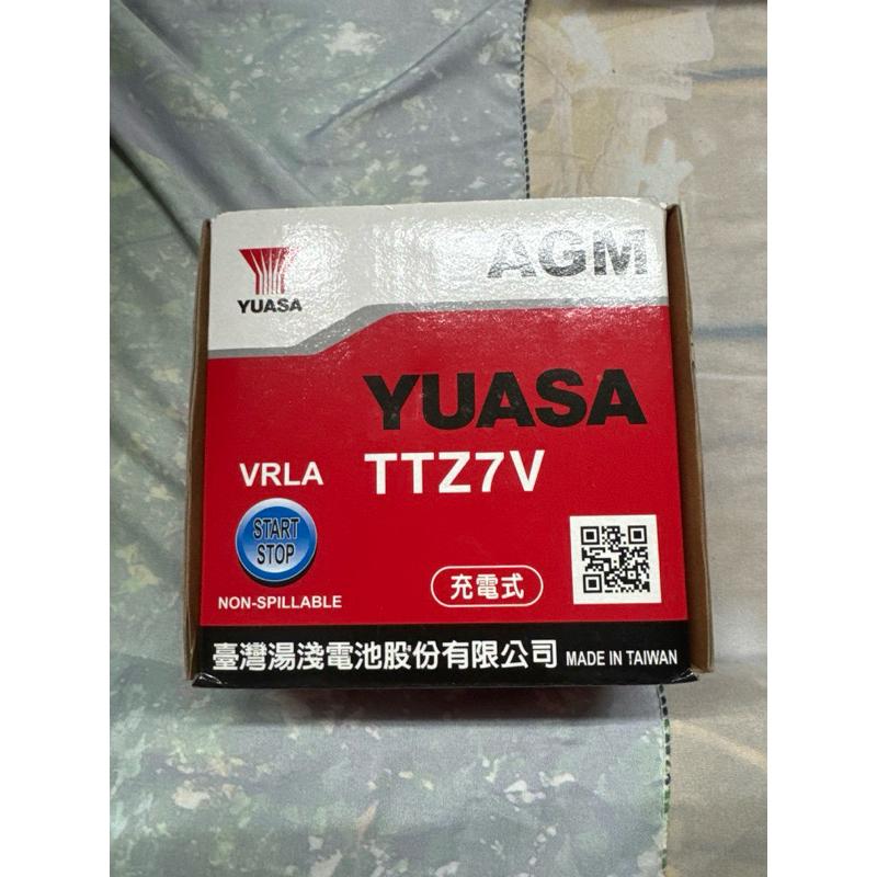 （限時免運）YUASA湯淺電池 TTZ8V 機車電池 7A 7B 9號 電池-細節圖4