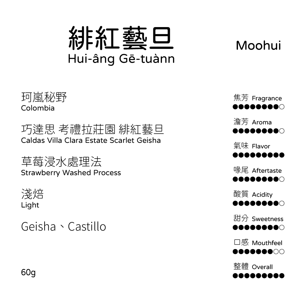 緋紅藝旦 Hui-âng Gē-tuànn