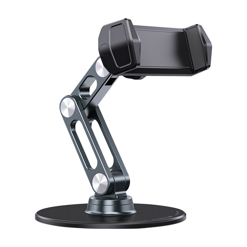 boneruy 手機支架 360°旋轉支架 桌上支架 手機架 旋轉式手機支架 直播手機架 鋁合金 機械臂手機支架-規格圖8