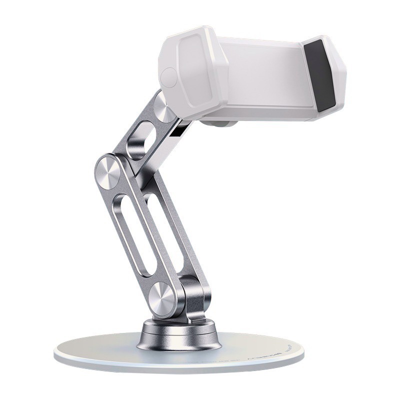 boneruy 手機支架 360°旋轉支架 桌上支架 手機架 旋轉式手機支架 直播手機架 鋁合金 機械臂手機支架-規格圖8