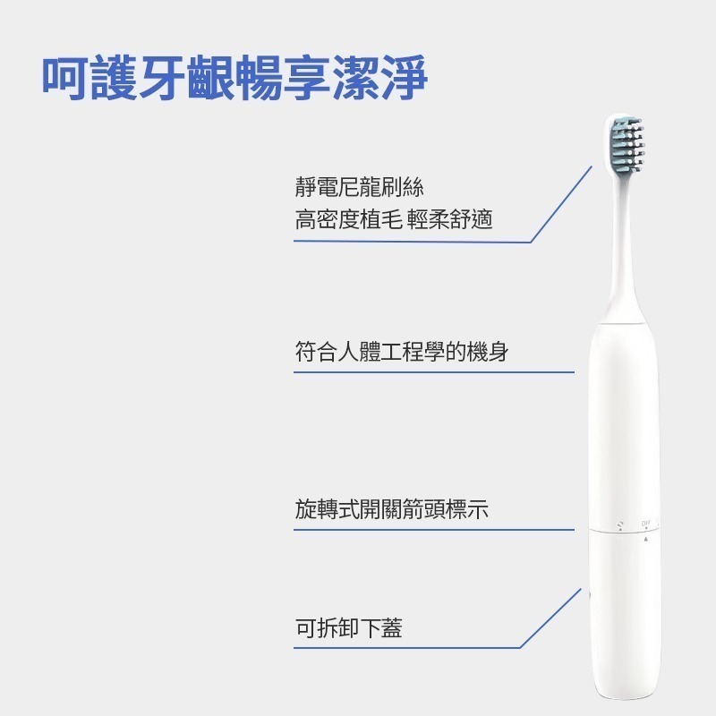Y20聲波震動電動牙刷 智能電動牙刷 清潔牙刷 牙齒美白 刷牙 潔牙 護齦 高頻聲波振動 牙刷 清潔美白-細節圖5