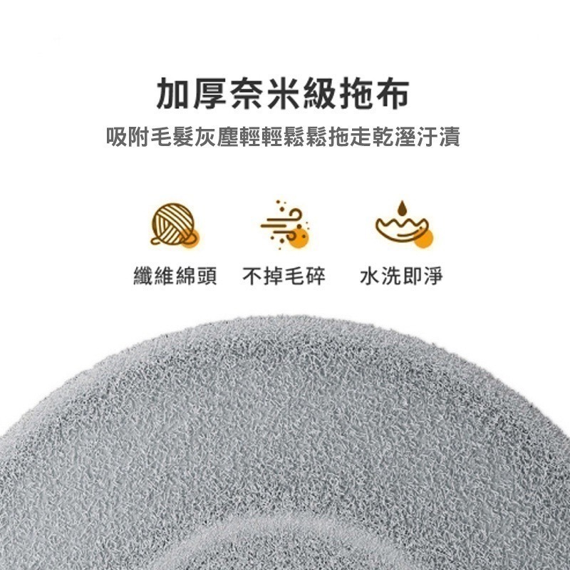 bonson 2代懶人拖把 乾濕兩用旋轉拖把 旋轉拖把 過年掃除 吸水拖把 平板拖把 免手洗拖把 淨汙分離懶人拖把-細節圖2