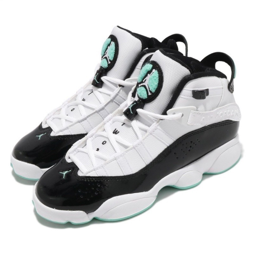 🎉滿額免運🎉保證正品✔️NIKE Jordan 6 Rings GS白綠蒂芬尼綠運動鞋女鞋大童鞋