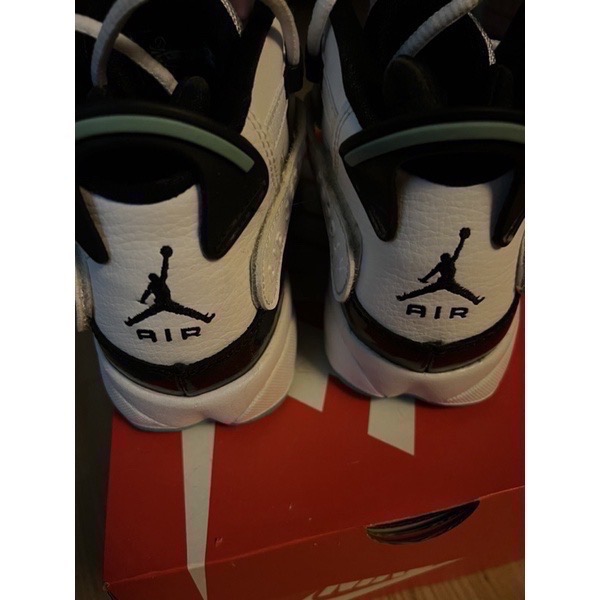 保證正品✔️NIKE Jordan 6 Rings GS白綠蒂芬尼綠運動鞋女鞋大童鞋-細節圖3