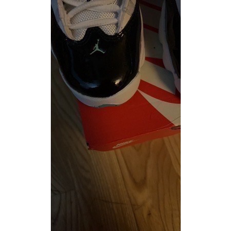 保證正品✔️NIKE Jordan 6 Rings GS白綠蒂芬尼綠運動鞋女鞋大童鞋-細節圖4