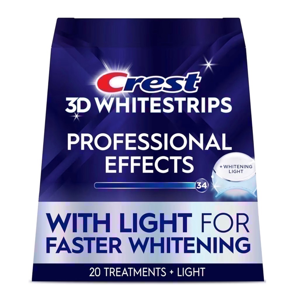 新包裝💓Dr.Grace推薦🫶美國Crest 3D whitestrips+Light藍光冷光美白儀+牙貼組-規格圖8