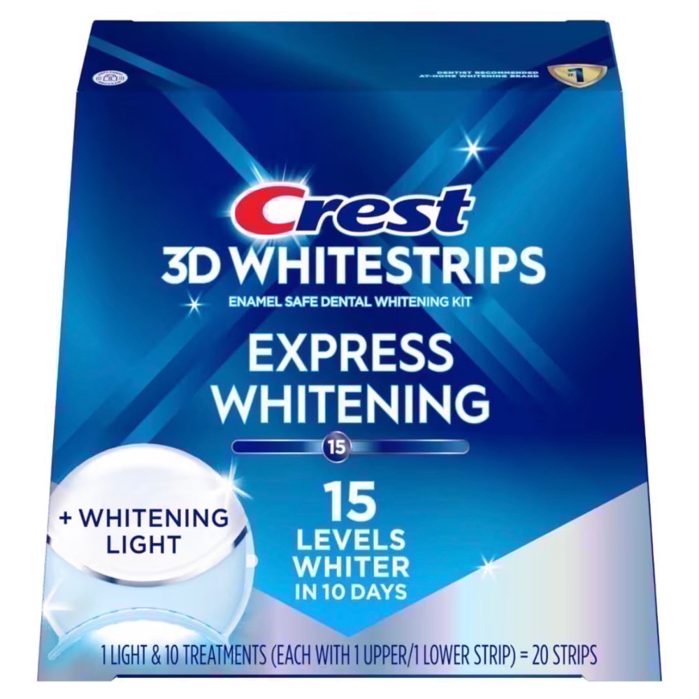 新包裝💓Dr.Grace推薦🫶美國Crest 3D whitestrips+Light藍光冷光美白儀+牙貼組-規格圖8