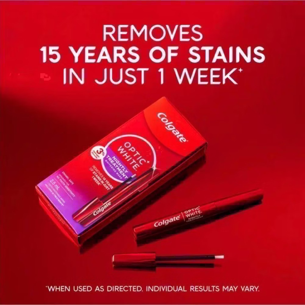 DrGrace推薦💓美版🇺🇸Colgate高露潔OpticWhite Pro 5%極致高效白/光感進階閃耀白牙膏-細節圖6