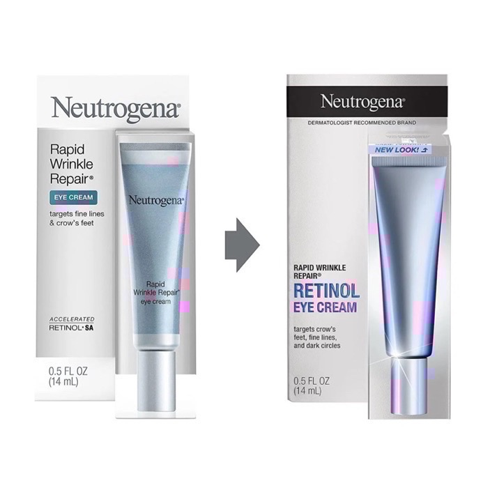 新效期💓美版🇺🇸法國產🇫🇷Neutrogena露得清A醇抗皺眼霜修護保濕加強版玻尿酸-細節圖3