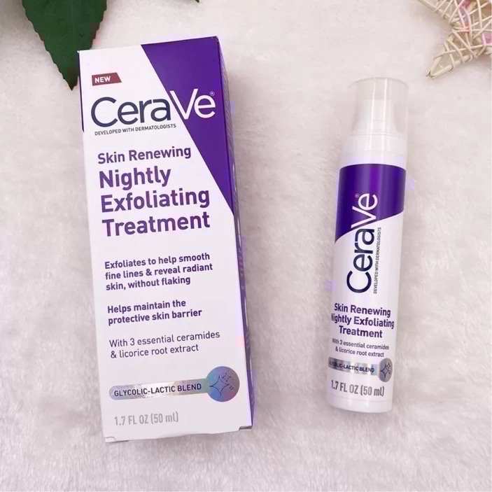 ㊣品💓ceraVe適樂膚5%溫和果酸AHA夜間更新修護精華50ml美版/加拿大版-細節圖3