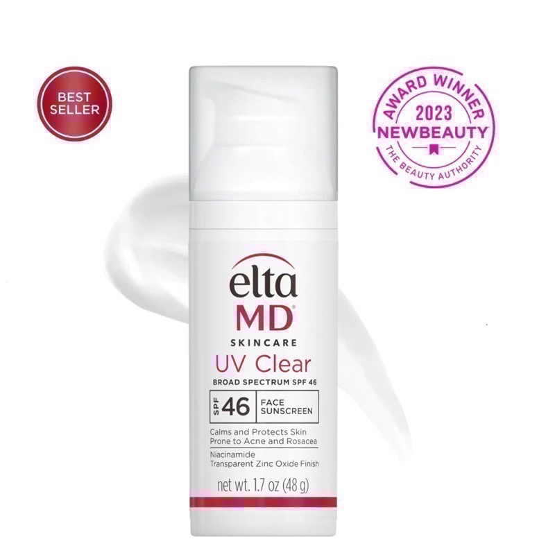 DrGrace推薦🫶保證㊣品eltaMD創新專業保養品·可麗✨UV Clear✨無香無色臉部防曬SPF46-細節圖4