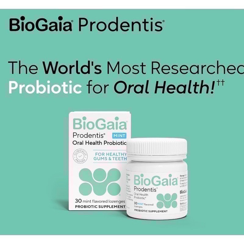💓DrGrace推薦🫶瑞典BioGaia Prodentis口腔Probiotic健康牙齦固齒薄荷味嚼錠-細節圖5