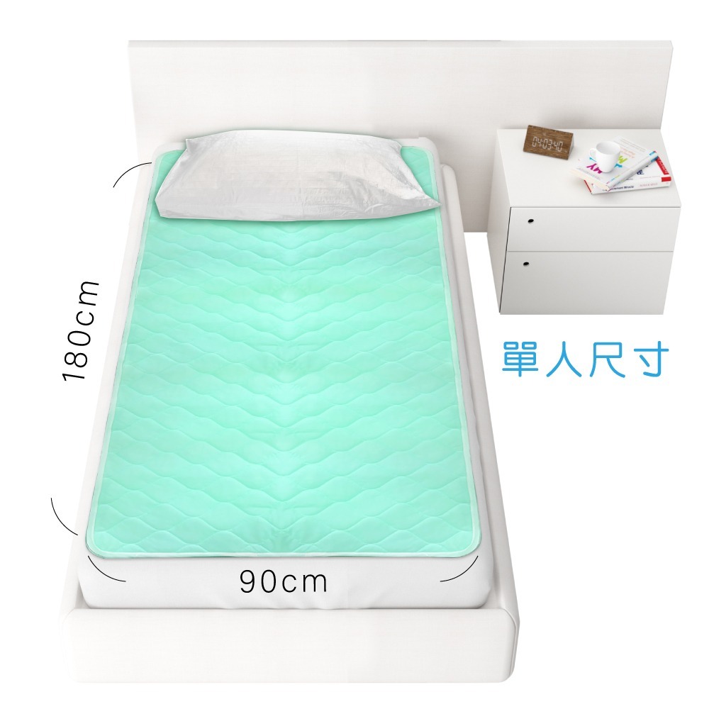 SK不漏潔除臭除菌護理保潔墊-單人床墊 保潔墊 防水墊 看護墊  婦女生理墊 老人夜尿 兒嬰床墊 抗菌 防黴 消臭認證-細節圖10