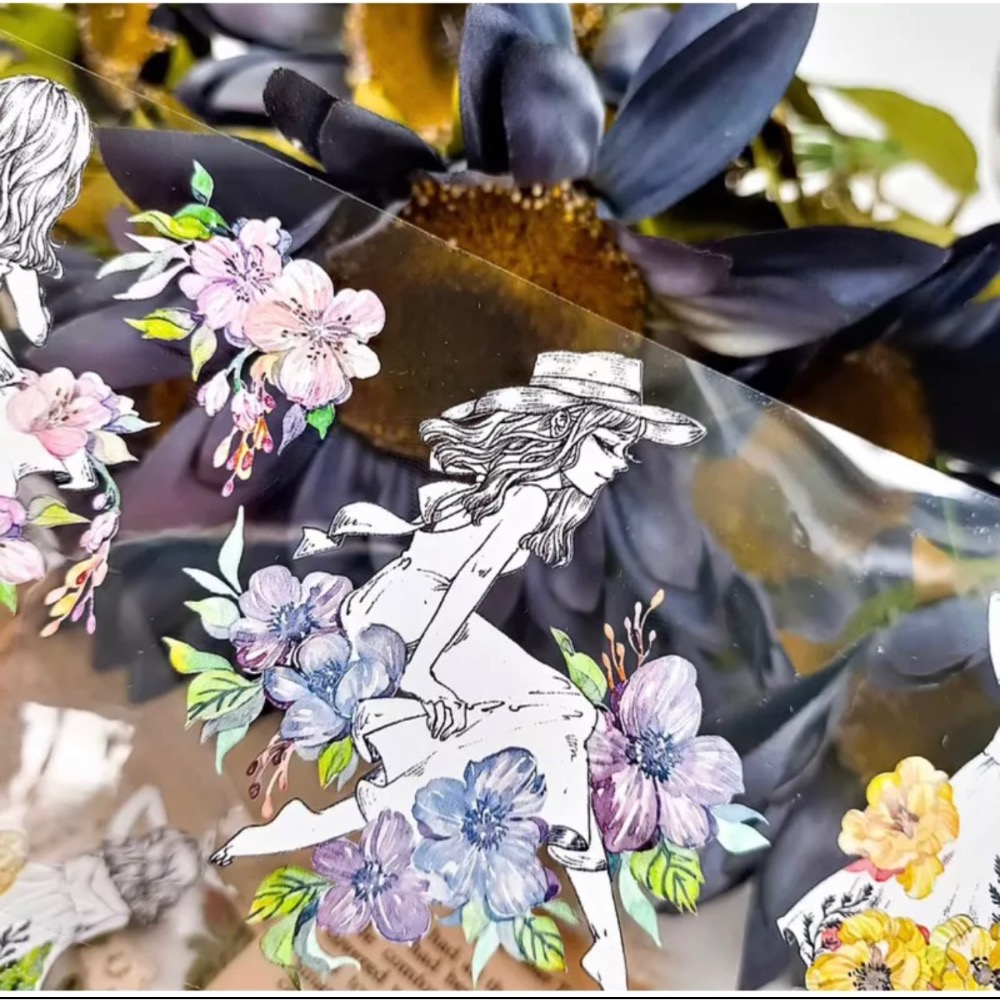 花中少女PET膠帶 分裝-細節圖2