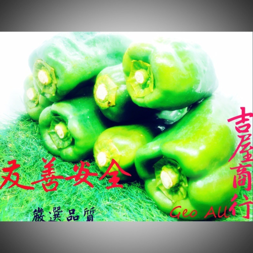 彩椒中的綠巨人「青椒」🇩🇪吉屋商行 Geo All🇩🇪青椒炒豬肉，好吃美味，一次最多購買15組