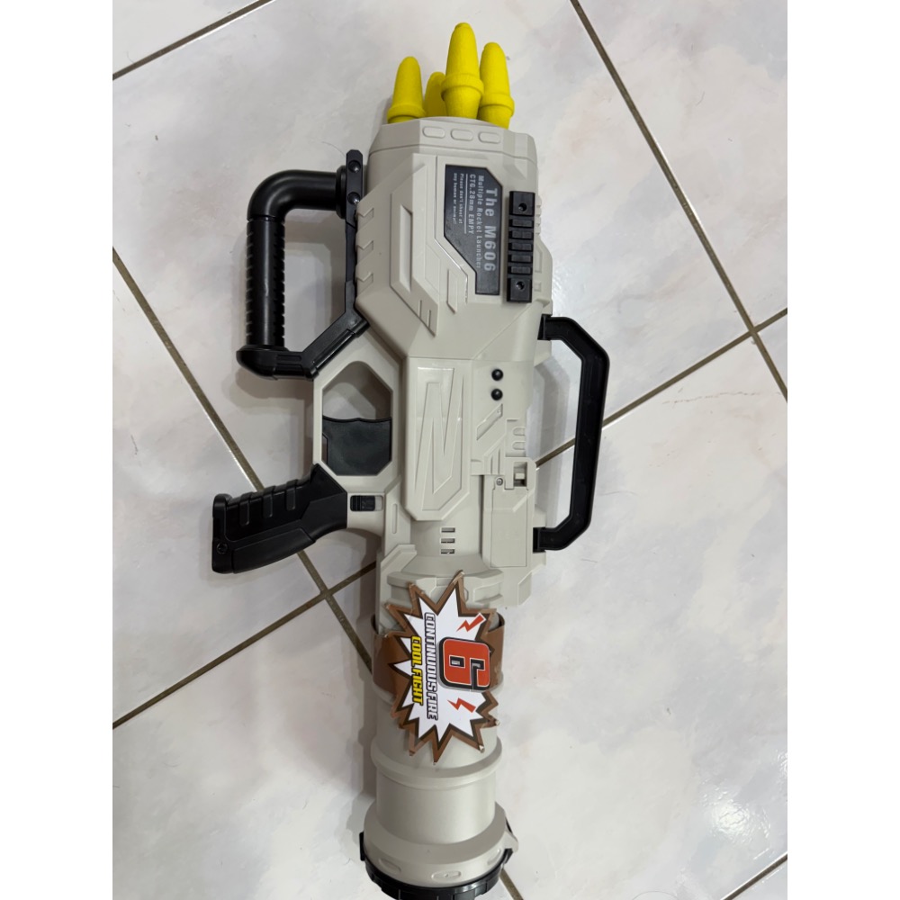 M606 多管玩具火箭筒 兒童戶外遊戲泡棉火箭發射器-細節圖2
