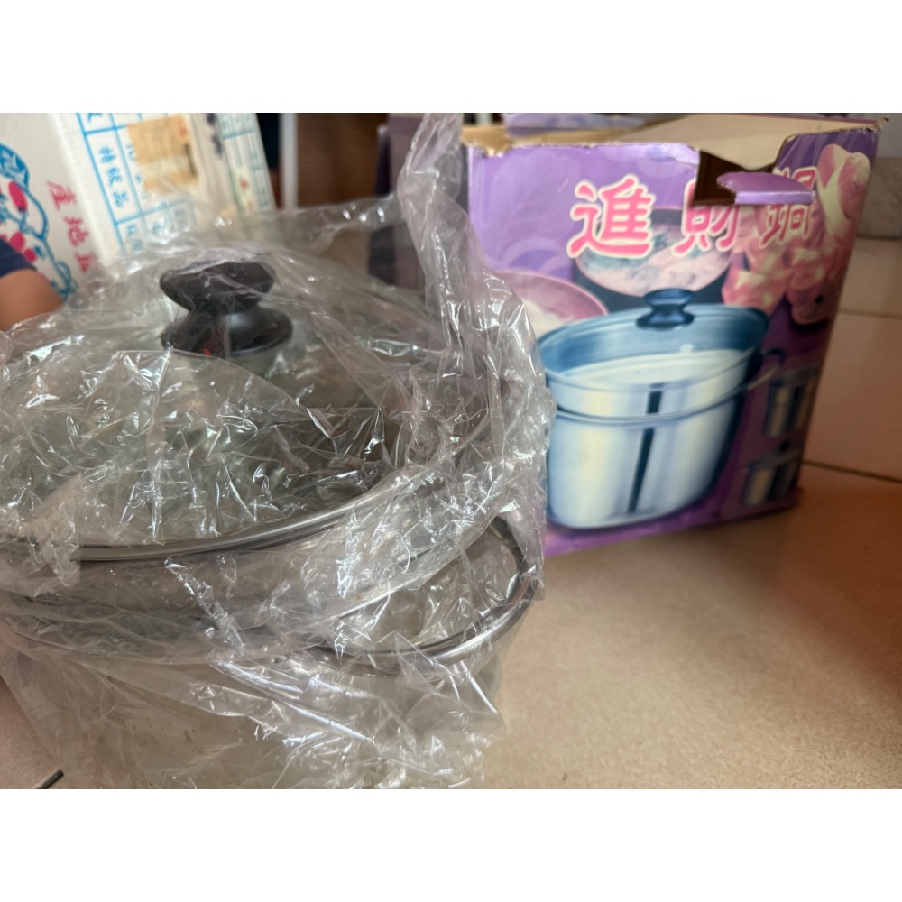 全新不鏽鋼鐵鍋蒸鍋-細節圖2
