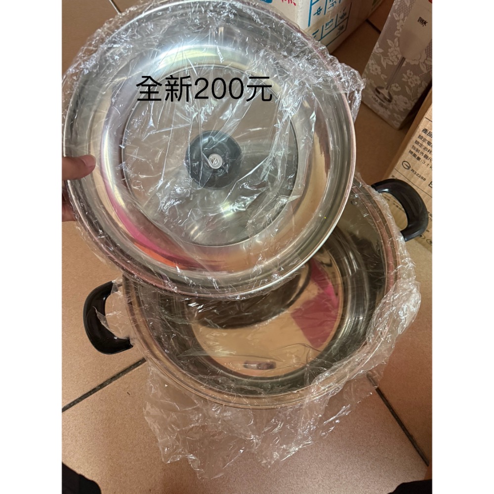 全新-不鏽鋼鐵鍋蒸鍋-細節圖2