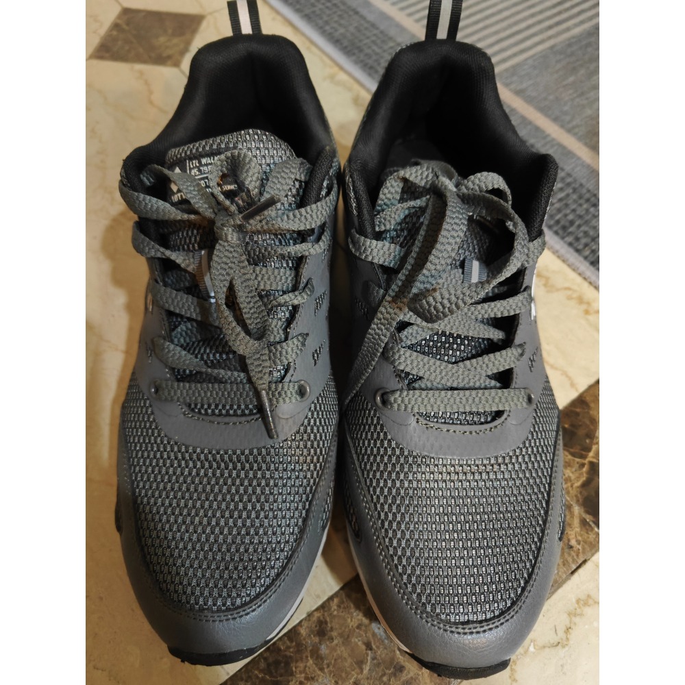 LOTTO 男透氣健走鞋(走路鞋 慢跑 避震 反光 運動「LT1AMR5028」 尺寸27CM-細節圖2