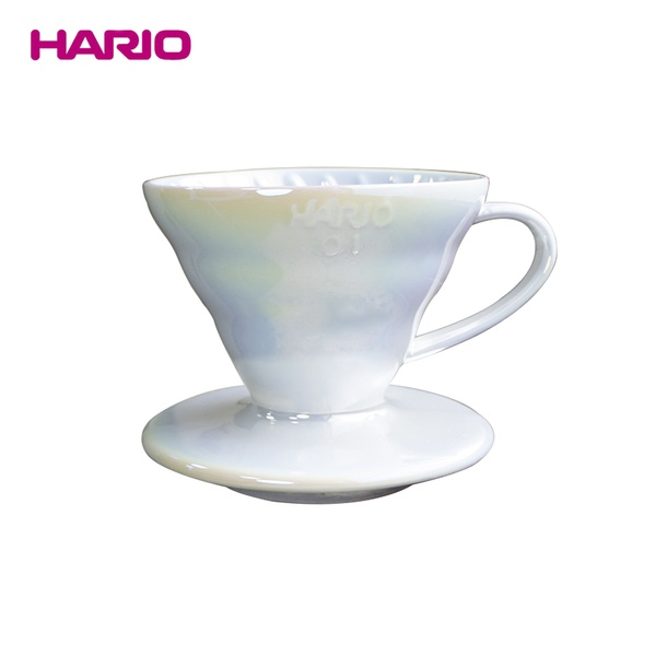 【現貨秒發】HARIO V60 01 珍珠濾杯 附豆匙 日本原裝進口 鍍鈦磁石濾杯 vdc-01-wo-tw☕保證正品-細節圖2